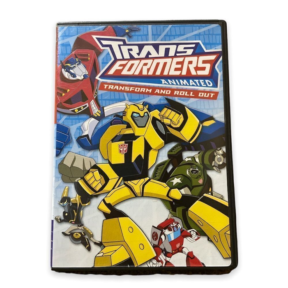 𝅺Transformers Animated Series DVD Transform and Roll Out 2008